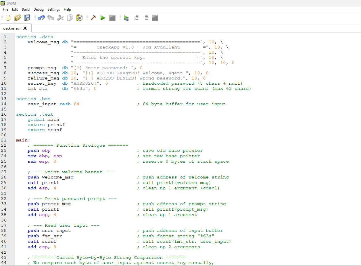 x86 Assembly Programming and Patching Our Own Program | Malware ...
